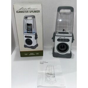 Eddie Bauer iCanister Waterproof Speaker for iPhone Android Model BD90069 Tested